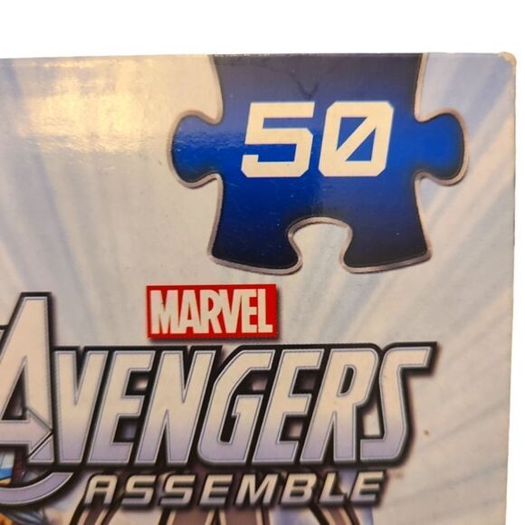 MARVEL AVENGERS Tower Puzzle 50-pc 5" X 19" - Picture 6 of 7